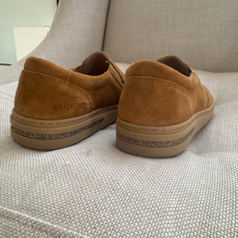 BIRKENSTOCK Oswego Suede Leather Slip-On Shoes - Picture 8 of 16